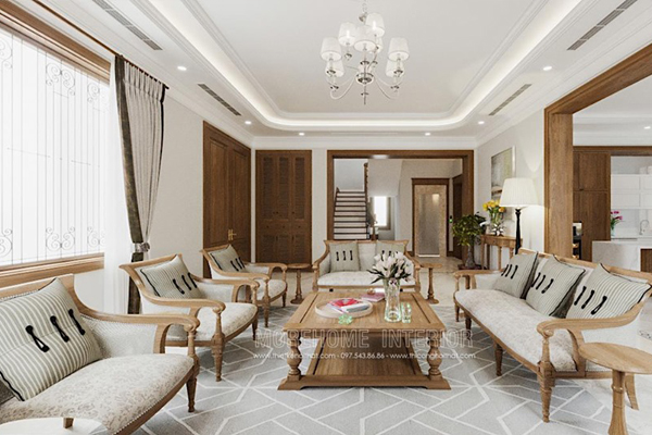  Thiết kế nội thất biệt thự Splendora Bắc An Khánh cao cấp