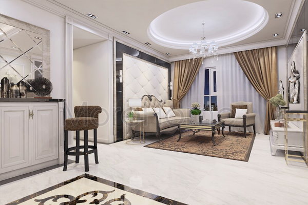  Thiết kế nội thất chung cư tân cổ điển tại Citihome - Quận 2
