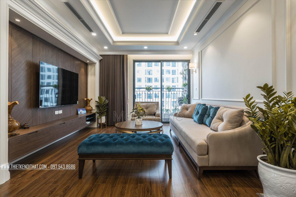  Thi công nội thất hiện đại tại chung cư An Bình City trọn gói