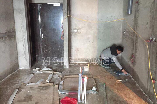  Thi công phần thô tại chung cư Mandarin Garden 2 cao cấp