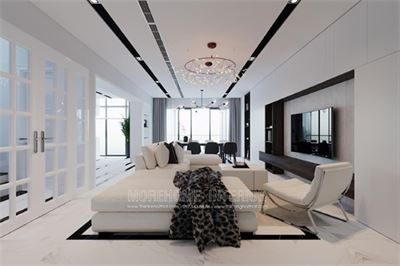 Trang trí nội thất nhà phố hiện đại tại Trần Bình