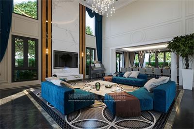 Thiết kế nội thất biệt  thự cao cấp tại Vinhomes Imperia Hải Phòng