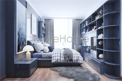 Thiết kế nội thất đồ gỗ căn hộ chung cư Vinhomes Tân Cảng - Mr.Tich