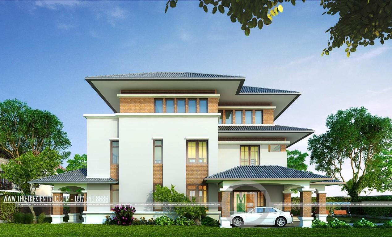 Morehome tư vấn thi công xây dựng biệt thự 8x8m