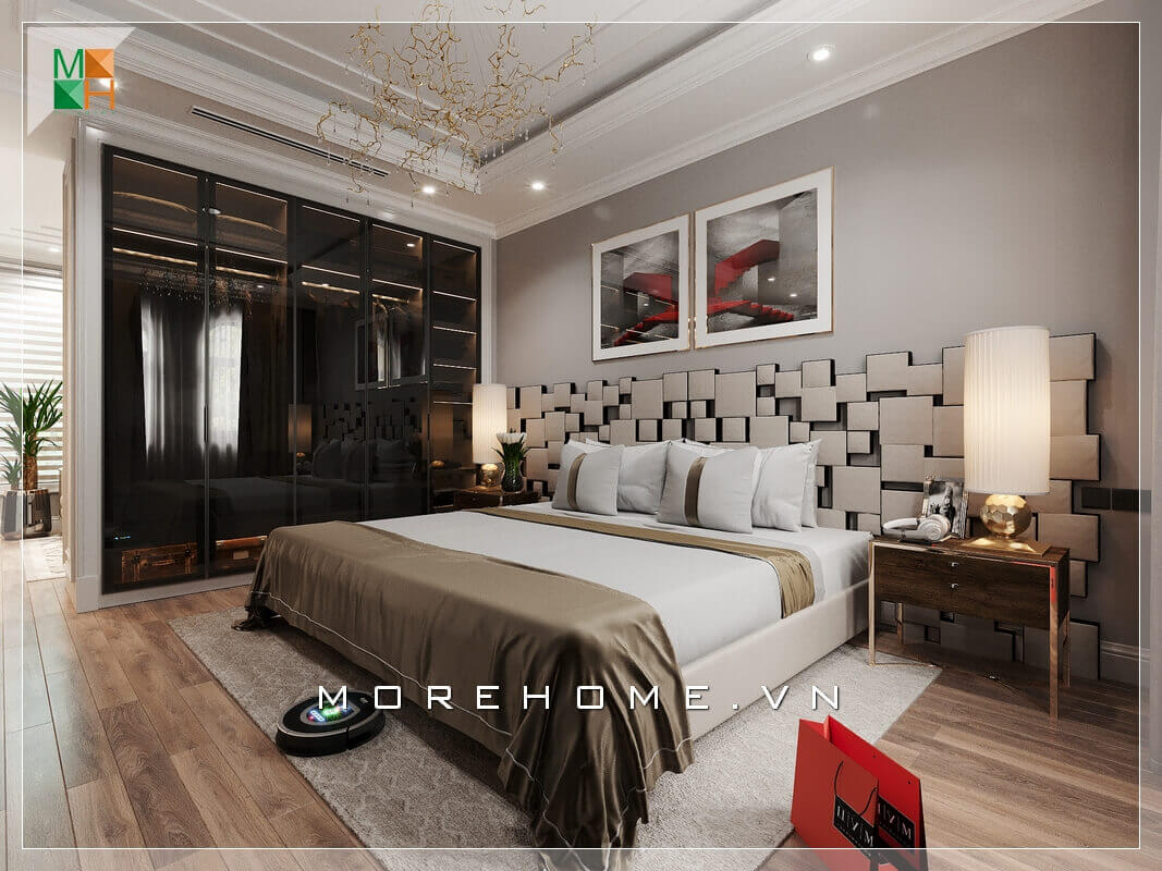 Giới thiệu mẫu thiết kế nội thất phòng ngủ hiện đại và tiện nghi cho chung cư, nhà phố, biệt thự. Thiết kế nội thất biệt thự
