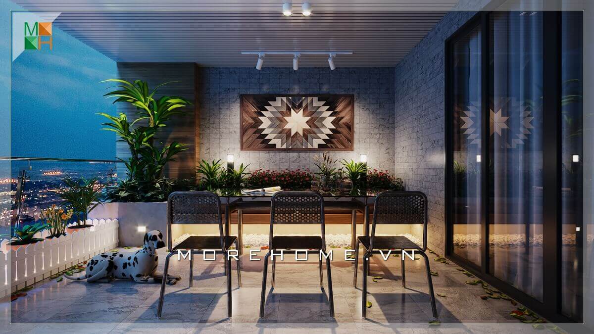 Mẫu thiết kế ban công đẹp, phong cách hiện đại cho biệt thự, nhà phố. Thiết kế nội thất biệt thự