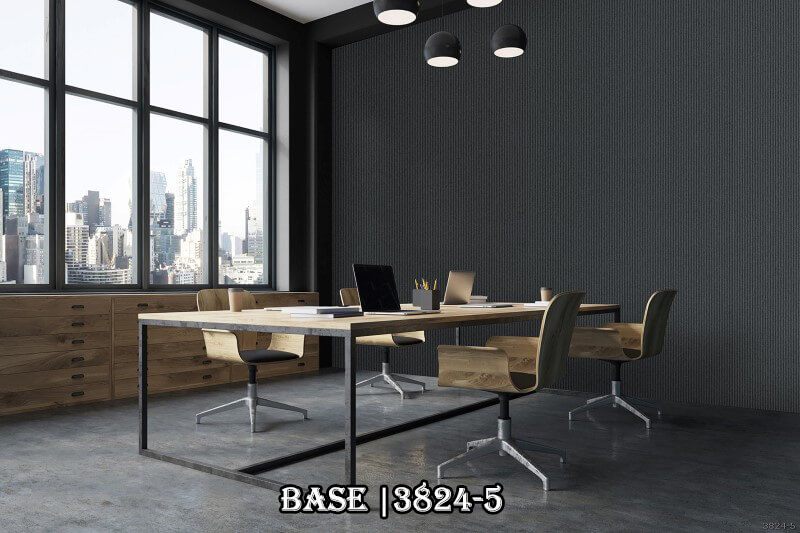 Hiện đại và sang trọng, đó là những gì mẫu giấy dán tường này mang lại cho căn phòng của bạn.